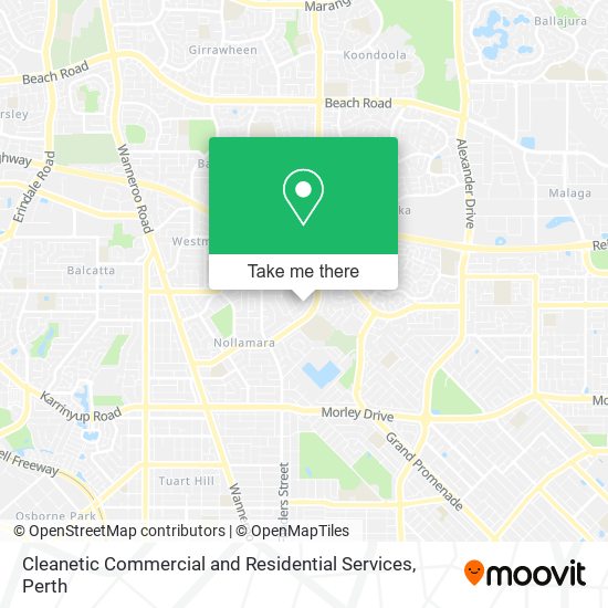 Cleanetic Commercial and Residential Services map