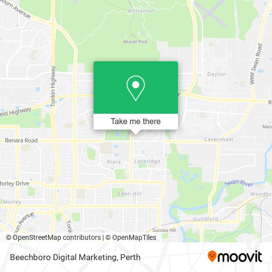 Beechboro Digital Marketing map