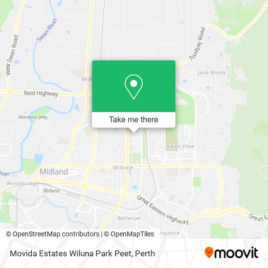 Movida Estates Wiluna Park Peet map