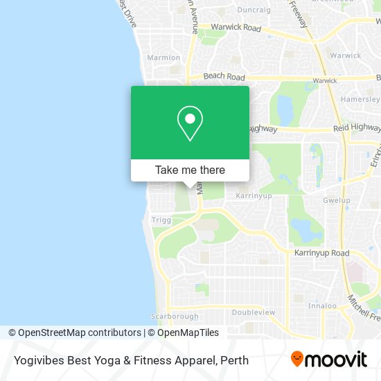 Yogivibes Best Yoga & Fitness Apparel map