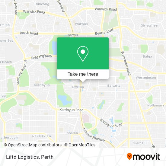 Liftd Logistics map
