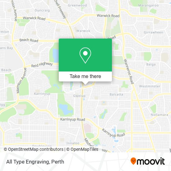 All Type Engraving map