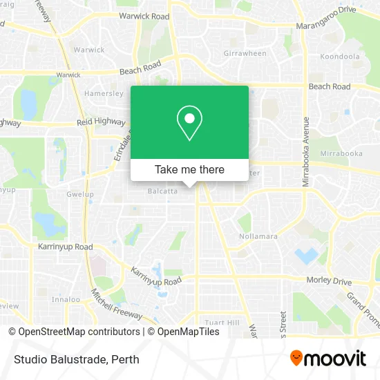 Mapa Studio Balustrade