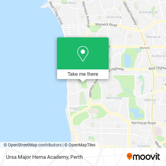 Ursa Major Hema Academy map