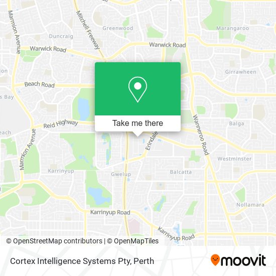 Cortex Intelligence Systems Pty map