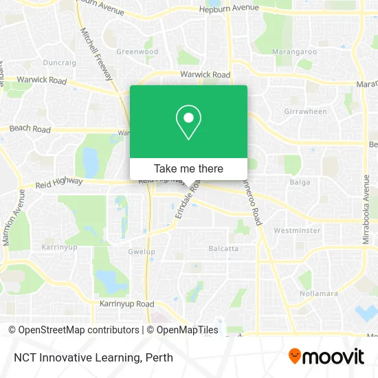 Mapa NCT Innovative Learning