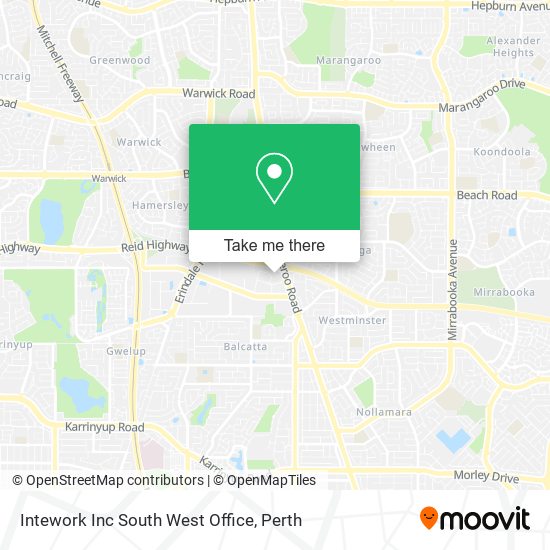 Intework Inc South West Office map