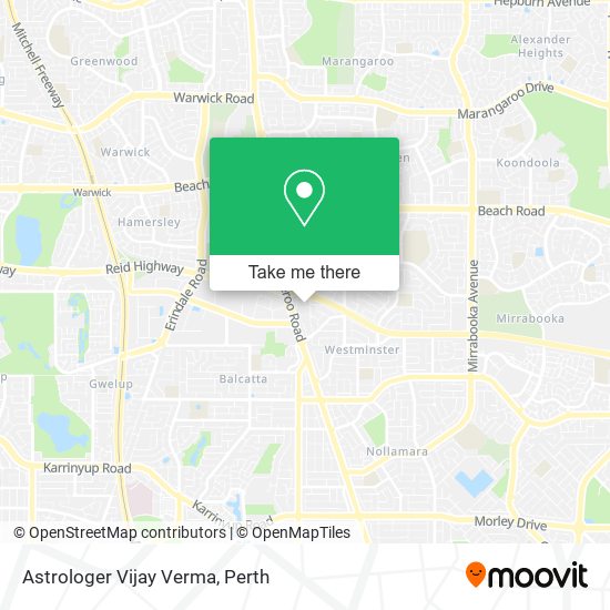 Astrologer Vijay Verma map