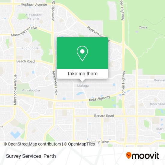 Survey Services map