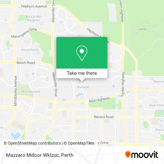 Mazzaro Mdoor Wklzuc map