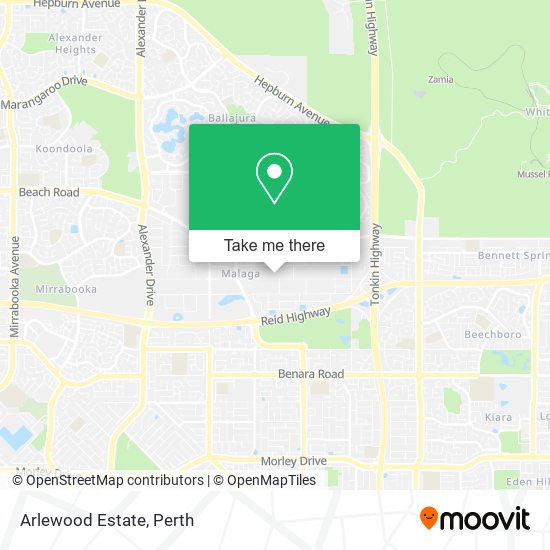 Arlewood Estate map