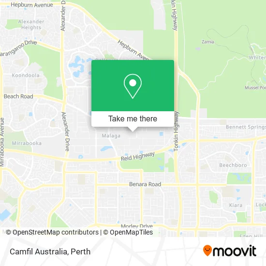Camfil Australia map