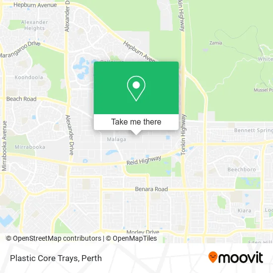 Plastic Core Trays map
