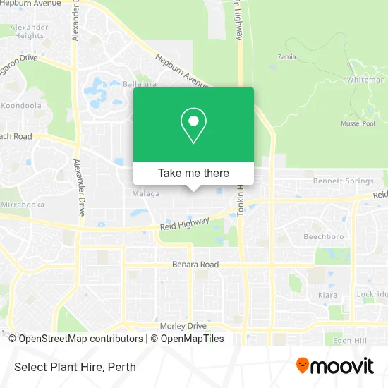 Mapa Select Plant Hire