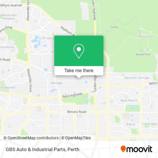 GBS Auto & Industrial Parts map