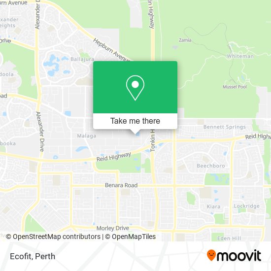 Ecofit map