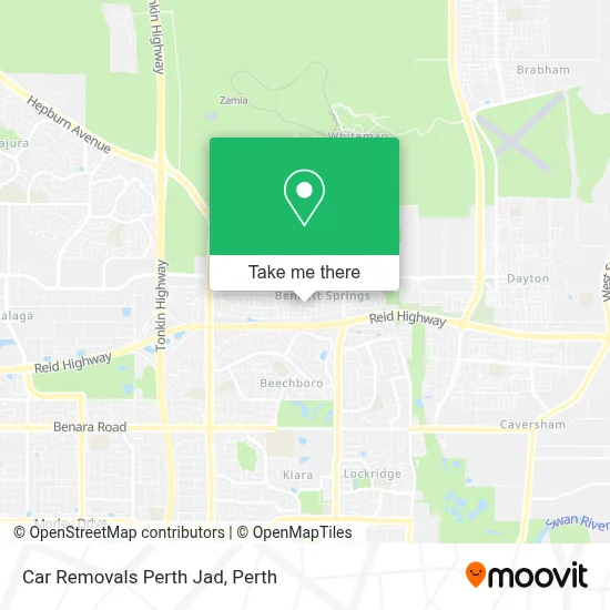 Mapa Car Removals Perth Jad
