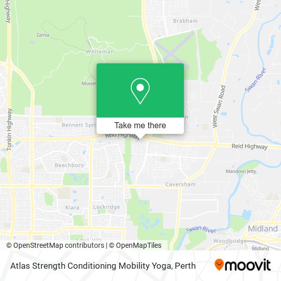 Atlas Strength Conditioning Mobility Yoga map