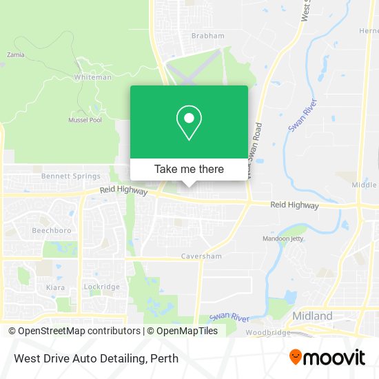 Mapa West Drive Auto Detailing