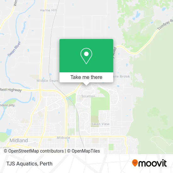 Mapa TJS Aquatics
