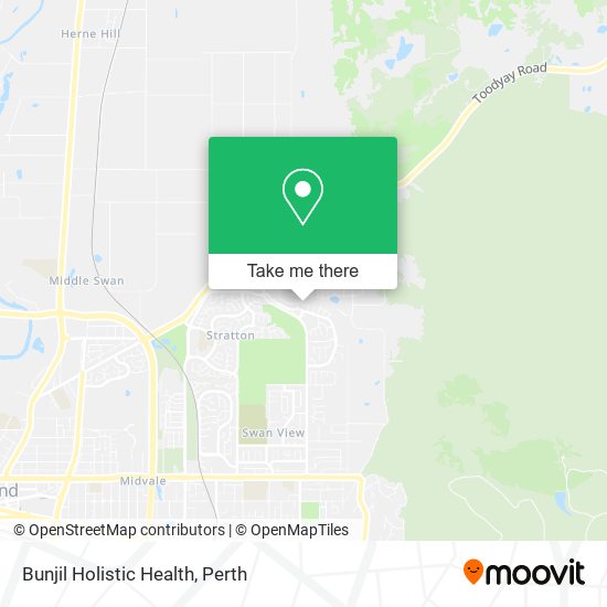 Bunjil Holistic Health map