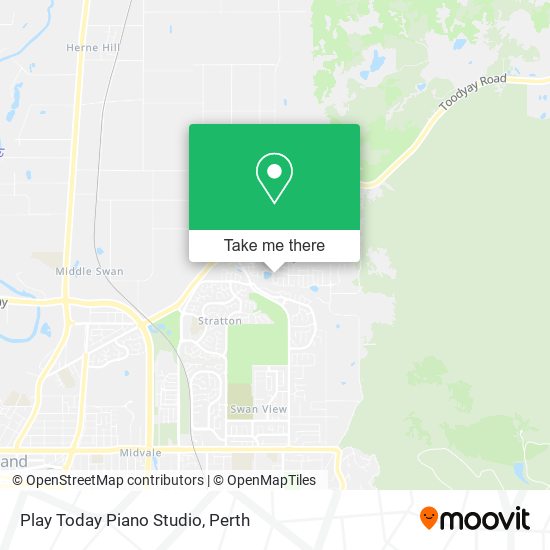 Play Today Piano Studio map