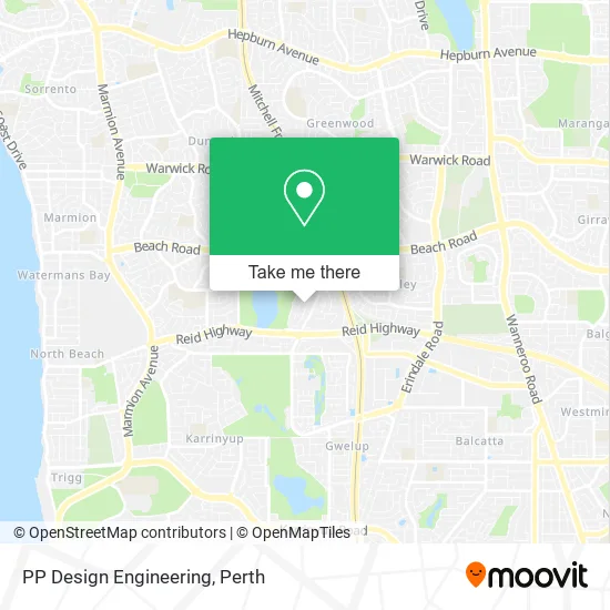 PP Design Engineering map