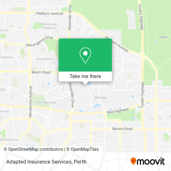 Mapa Adapted Insurance Services