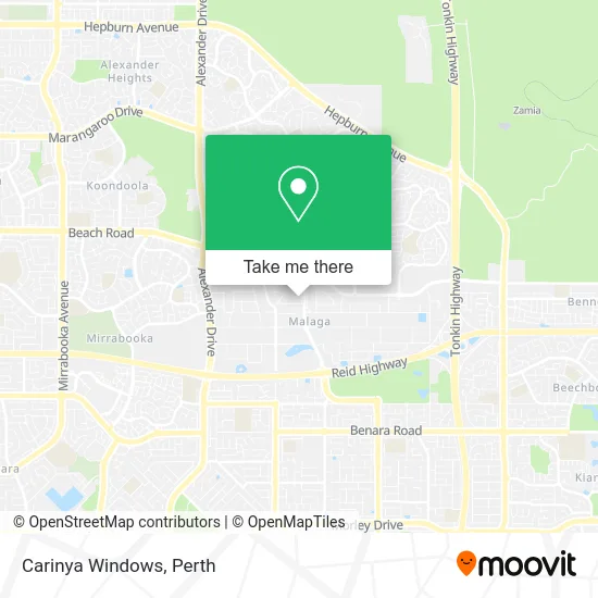 Mapa Carinya Windows