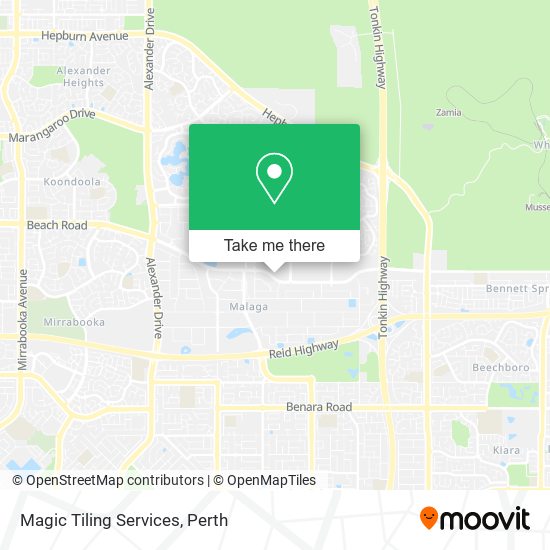 Magic Tiling Services map