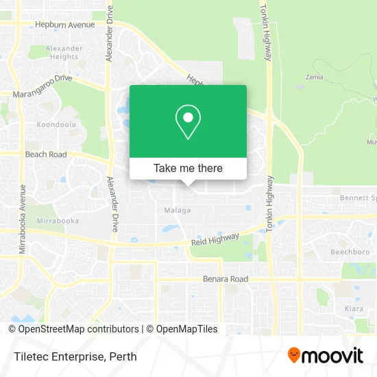 Mapa Tiletec Enterprise