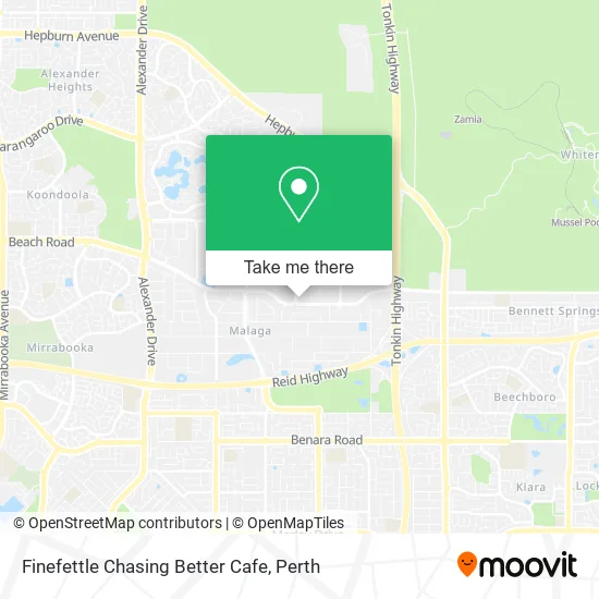 Finefettle Chasing Better Cafe map