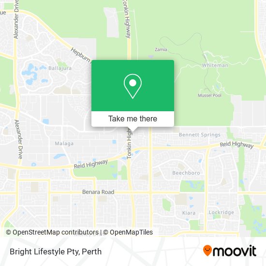 Bright Lifestyle Pty map