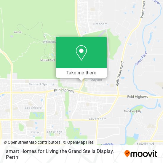 smart Homes for Living the Grand Stella Display map