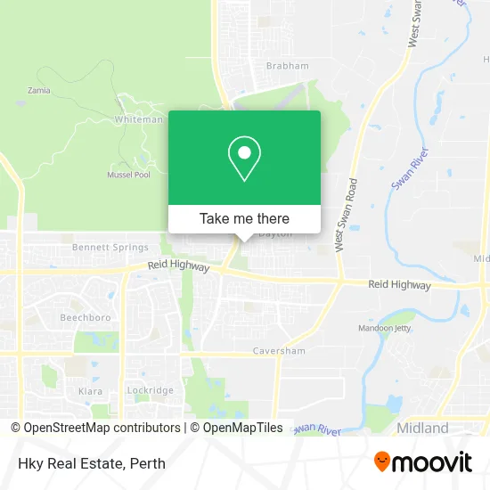 Mapa Hky Real Estate