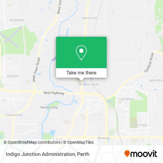 Indigo Junction Administration map
