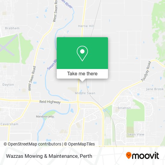 Wazzas Mowing & Maintenance map
