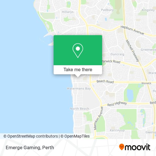 Emerge Gaming map