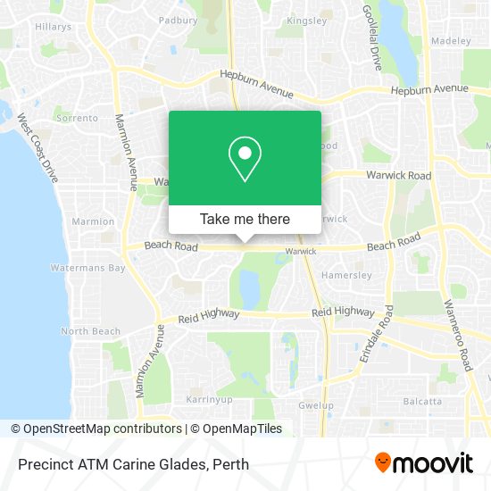 Precinct ATM Carine Glades map