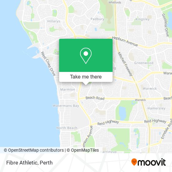 Mapa Fibre Athletic