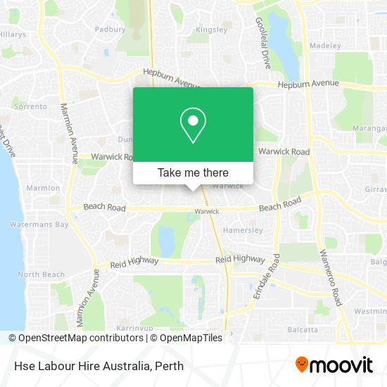 Hse Labour Hire Australia map