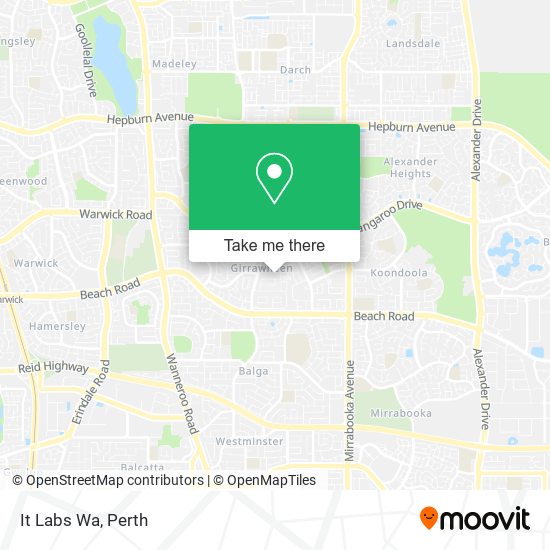 It Labs Wa map