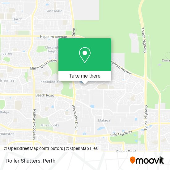 Roller Shutters map