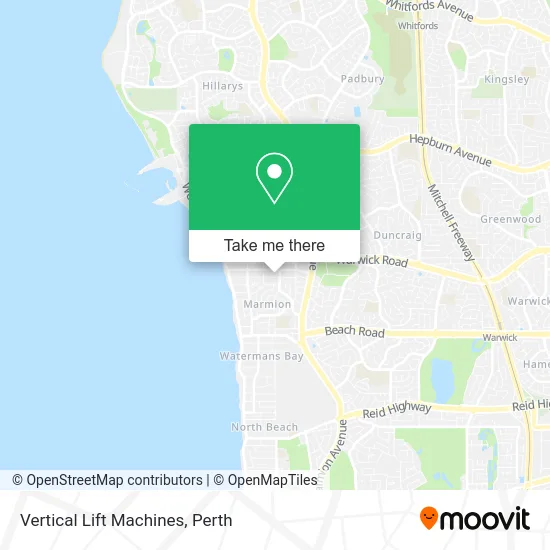 Mapa Vertical Lift Machines