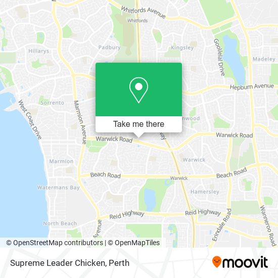 Supreme Leader Chicken map
