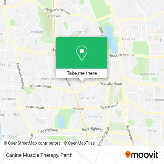 Mapa Canine Muscle Therapy