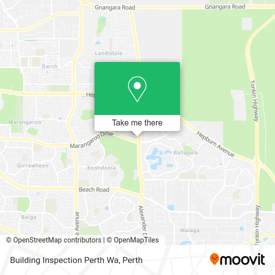 Mapa Building Inspection Perth Wa
