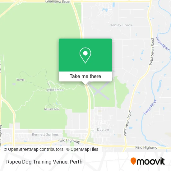 Rspca Dog Training Venue map