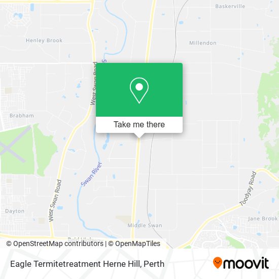 Eagle Termitetreatment Herne Hill map