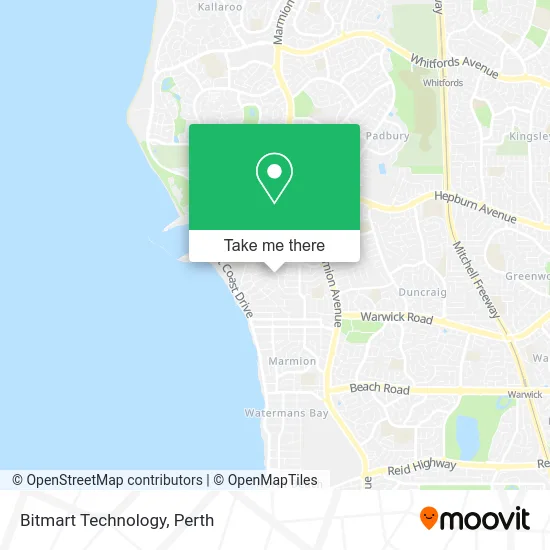 Mapa Bitmart Technology